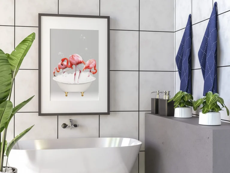 Bathrooms (walls & ceilings with moisture-resistant paint)