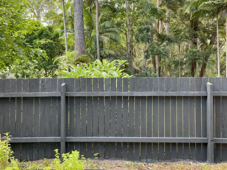 Timber Fence Painting