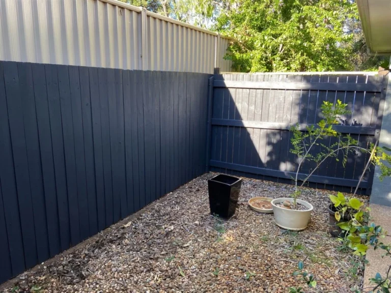 Timber Fence Painting
